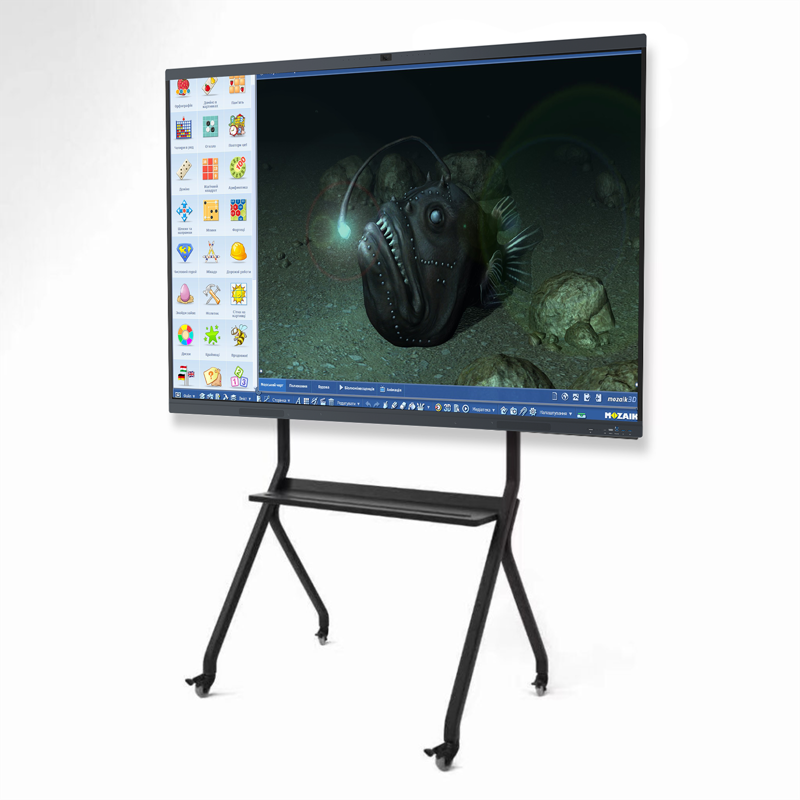 Інтерактивна панель EdPro Touch B 86" (ETP86B), мобільний стенд